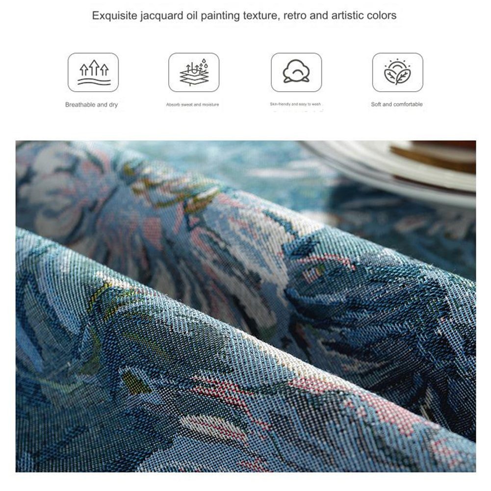 Tableau huile esth��tique nappe jacquard pour 2024 ��lever votre style d��co