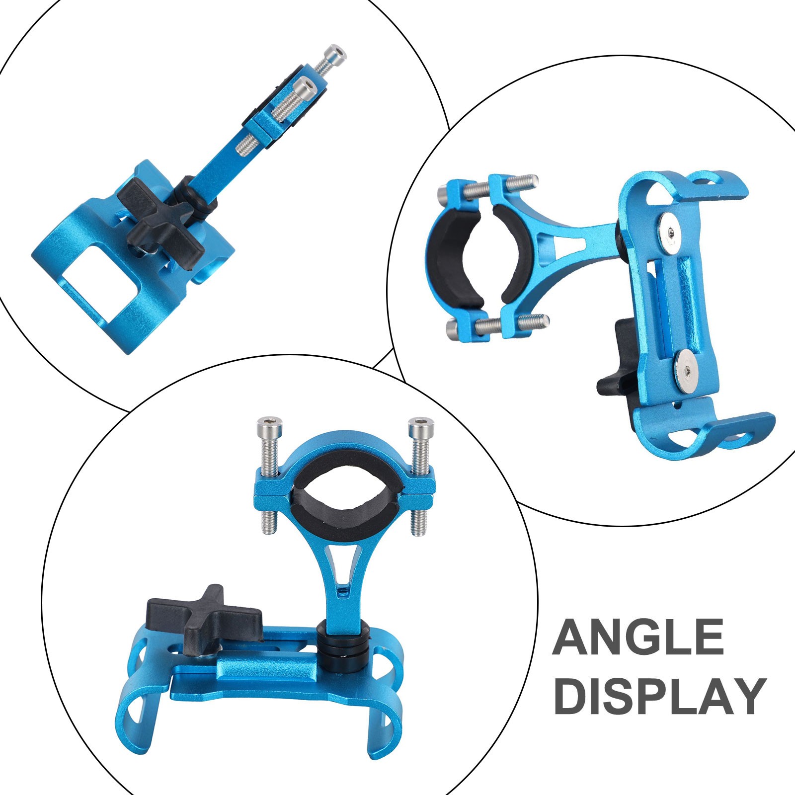 Adjustable aluminum alloy bike mobile phone holder effortless and flexible use - Picture 32 of 41