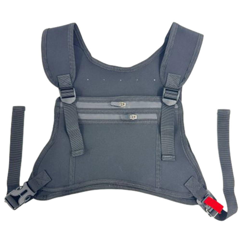 Easily Adjustable Chest Pack Vest Bag Perfect for Hiking and For Running