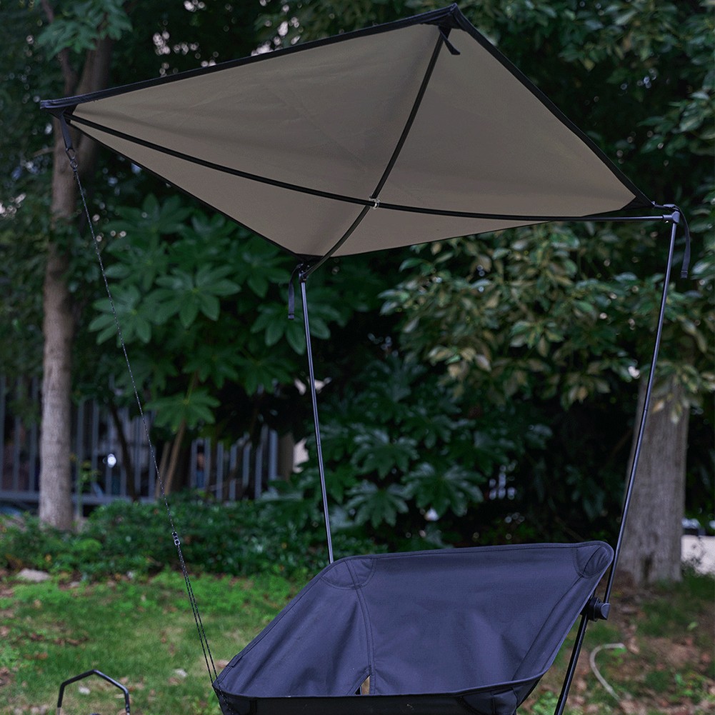 Auvent de chaise pliante avec caractéristiques réglables officiel pour un extérieur co