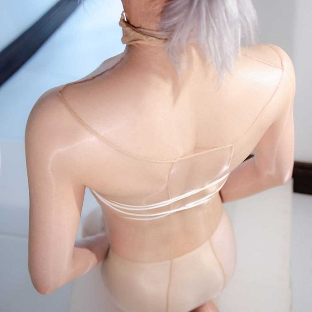 Offener Schritt Strümpfe Sexy Dessous Body Alltag normale Länge - Bild 15 von 26