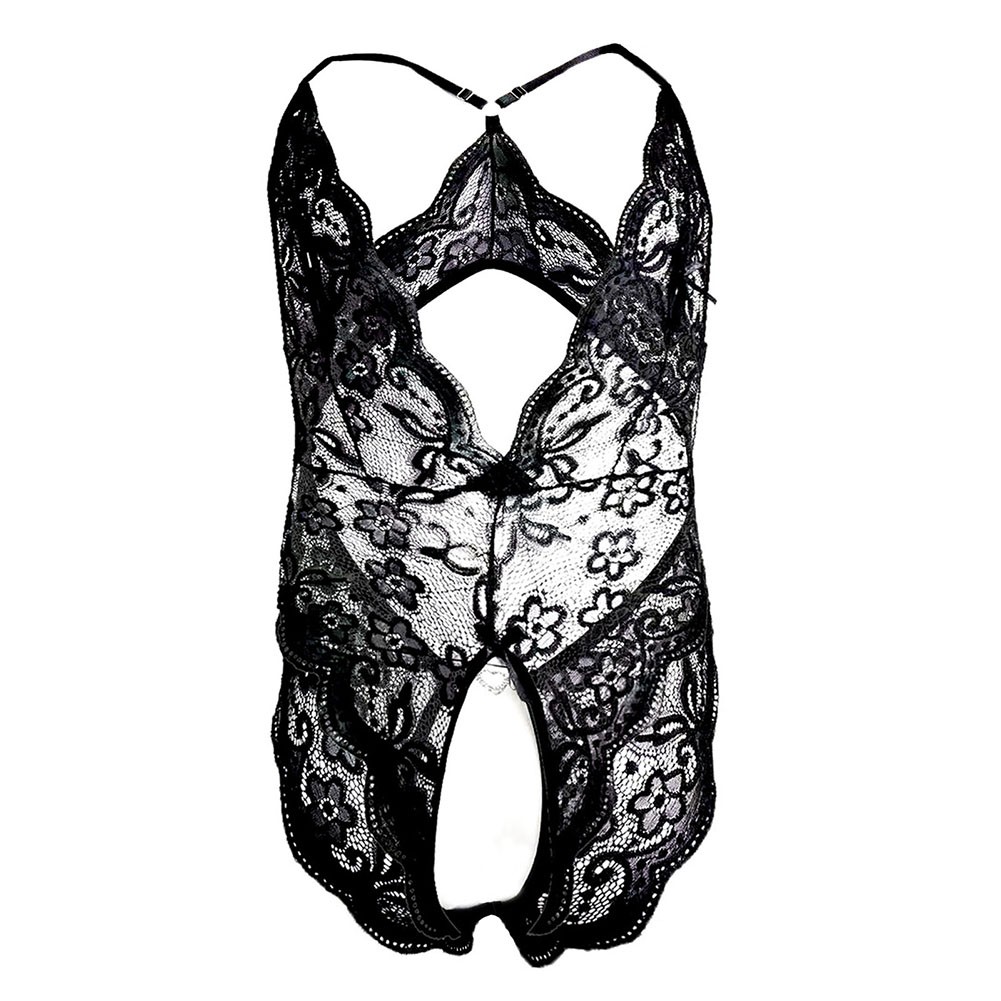 Erotik Dessous Herren Body Sexy Pyjama Schrittlos Funktion für Männer - Bild 17 von 30