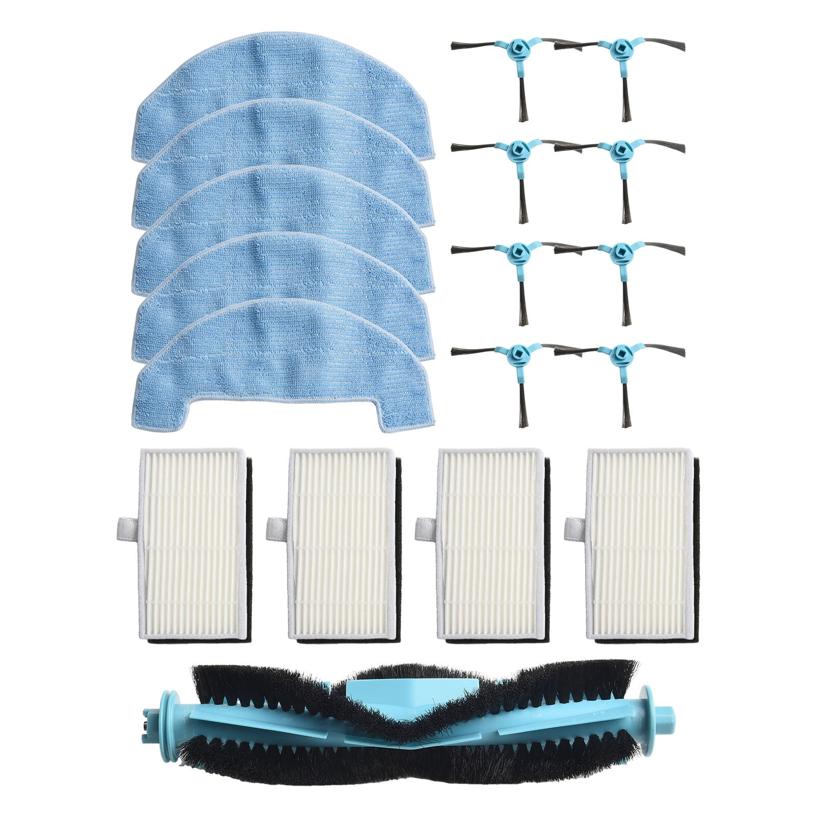 Per Ultenic D10 Robot Aspirapolvere Ricambi Spazzola Principale Laterale Filtro - Bild 41 von 48