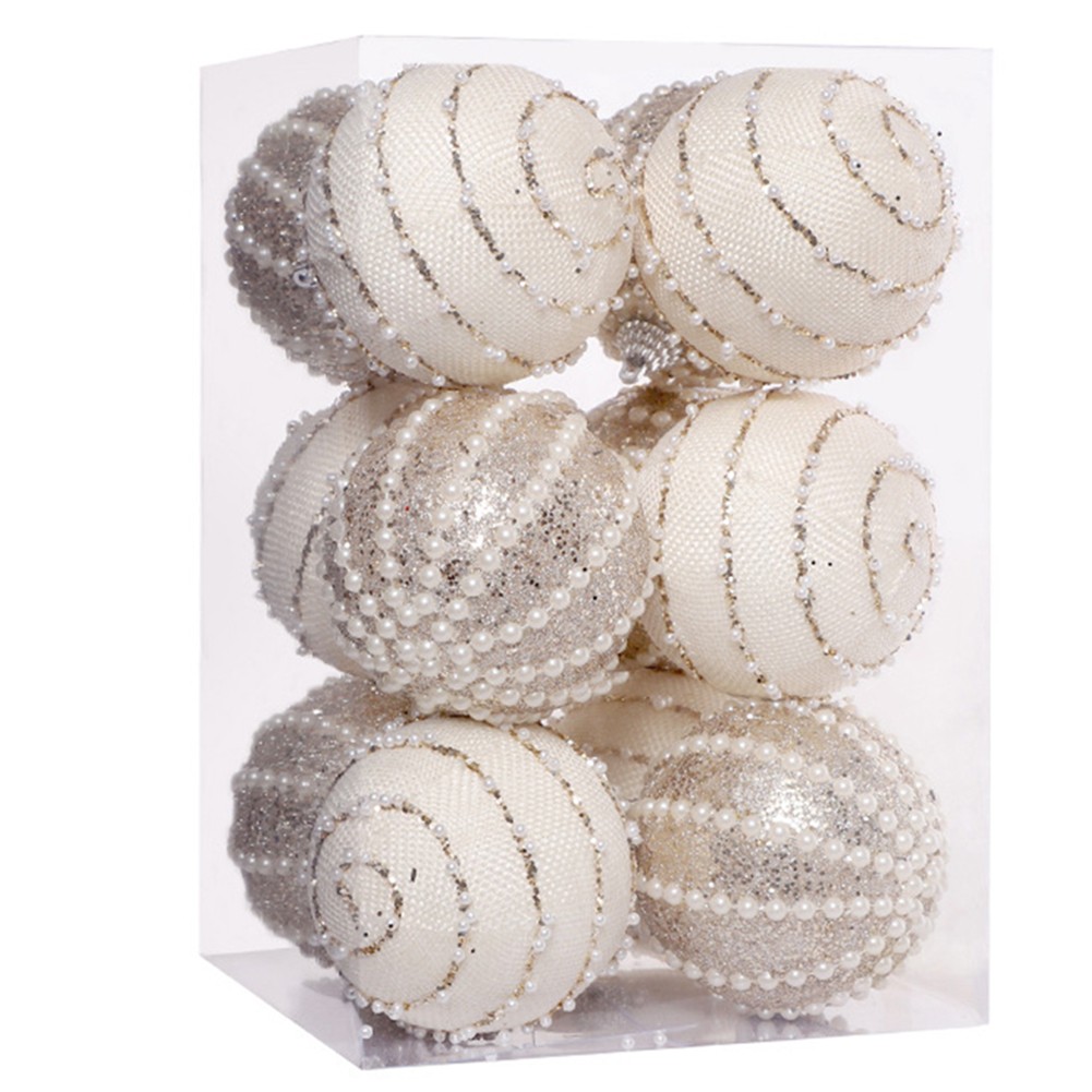 Palline in schiuma abbaglianti decorazioni perfette per qualsiasi celebrazione set da 12 pezzi - Foto 13 di 22