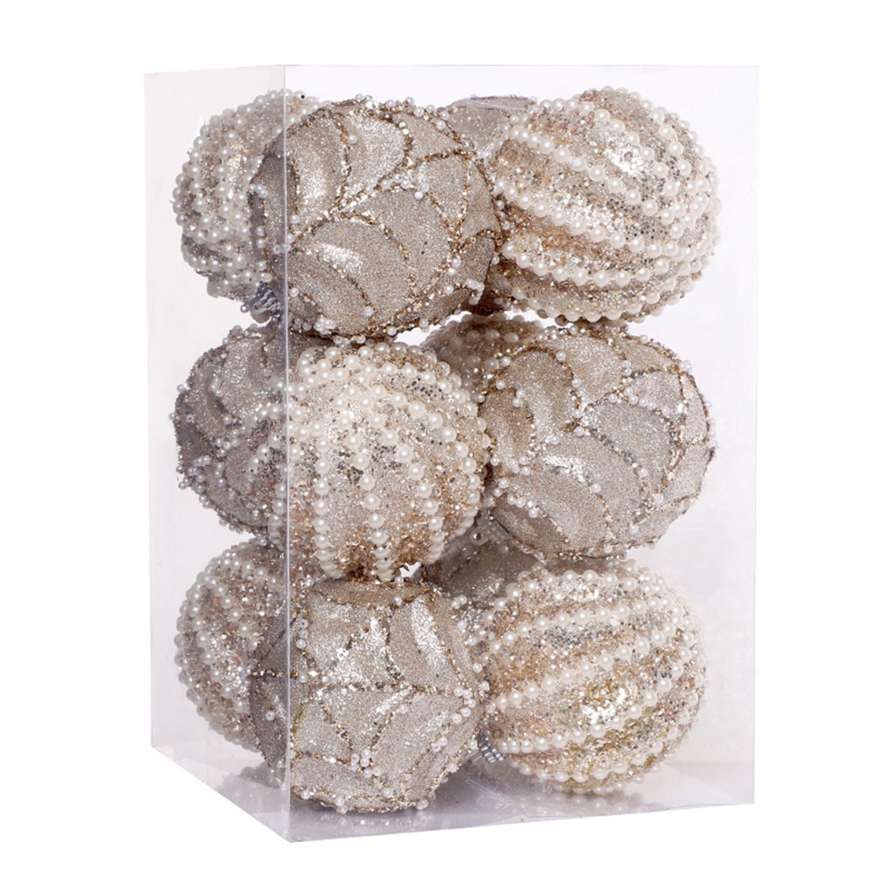 Palline in schiuma abbaglianti decorazioni perfette per qualsiasi celebrazione set da 12 pezzi - Foto 19 di 22