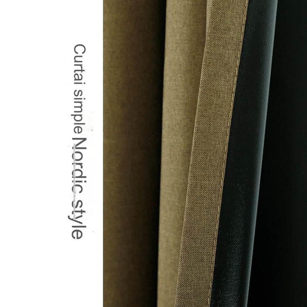 Stylish Decor Blackout Curtains Comfortable Environment Energy Efficient - Picture 16 of 23