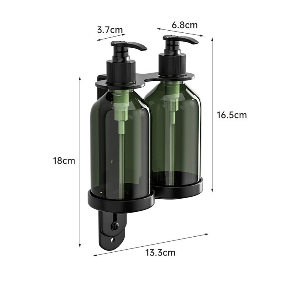 Reliable Manual Pump Bottle with Holder Suitable for Shower Applications