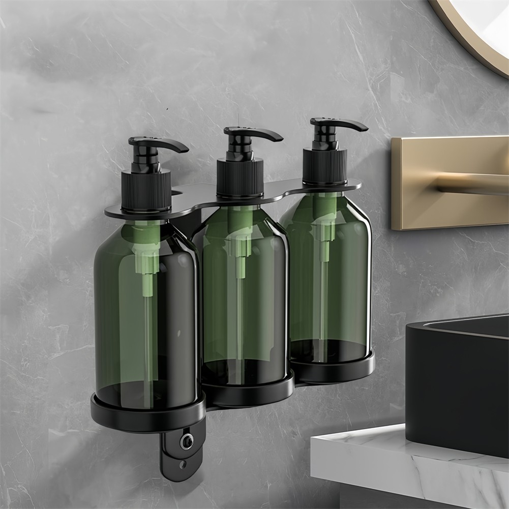 Reliable Manual Pump Bottle with Holder Suitable for Shower Applications