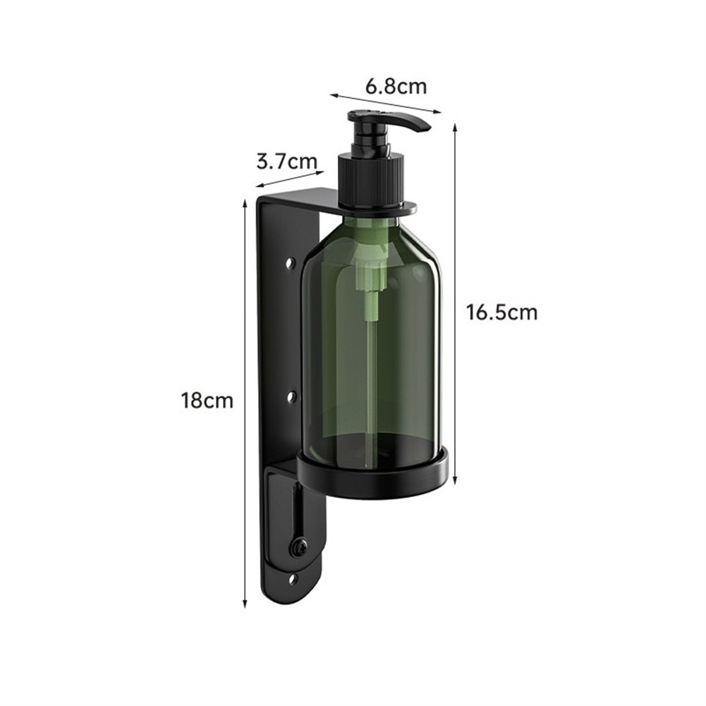 Reliable Manual Pump Bottle with Holder Suitable for Shower Applications