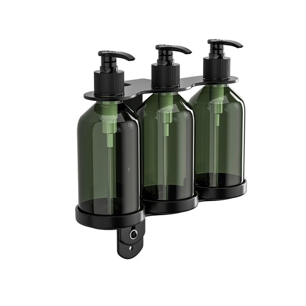 Reliable Manual Pump Bottle with Holder Suitable for Shower Applications