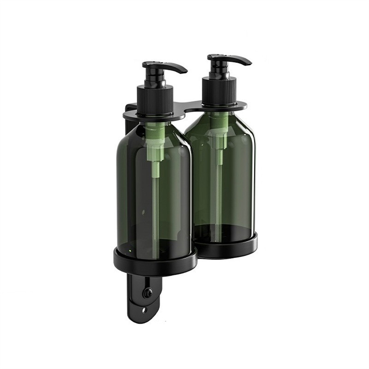 Reliable Manual Pump Bottle with Holder Suitable for Shower Applications