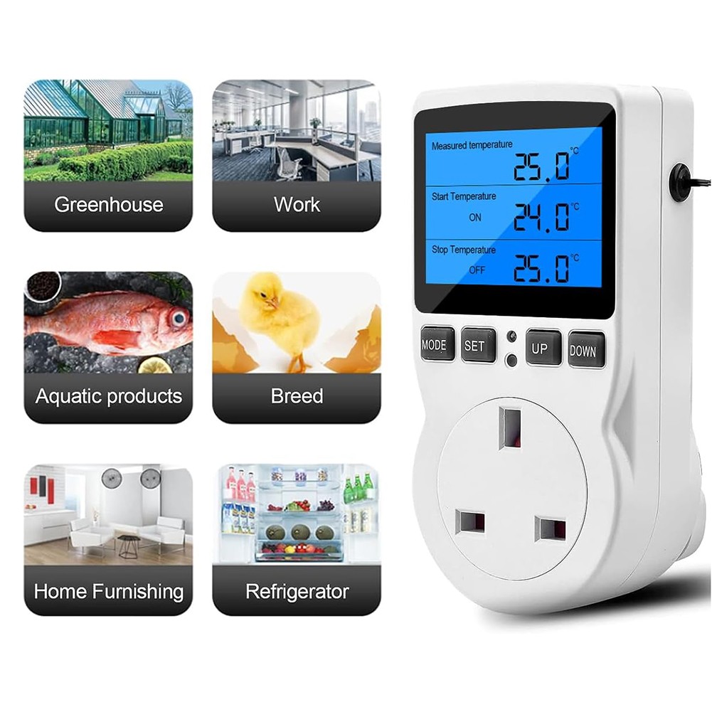Smart Temperature Control Switch for Greenhouse and Heating Applications - Picture 8 of 16