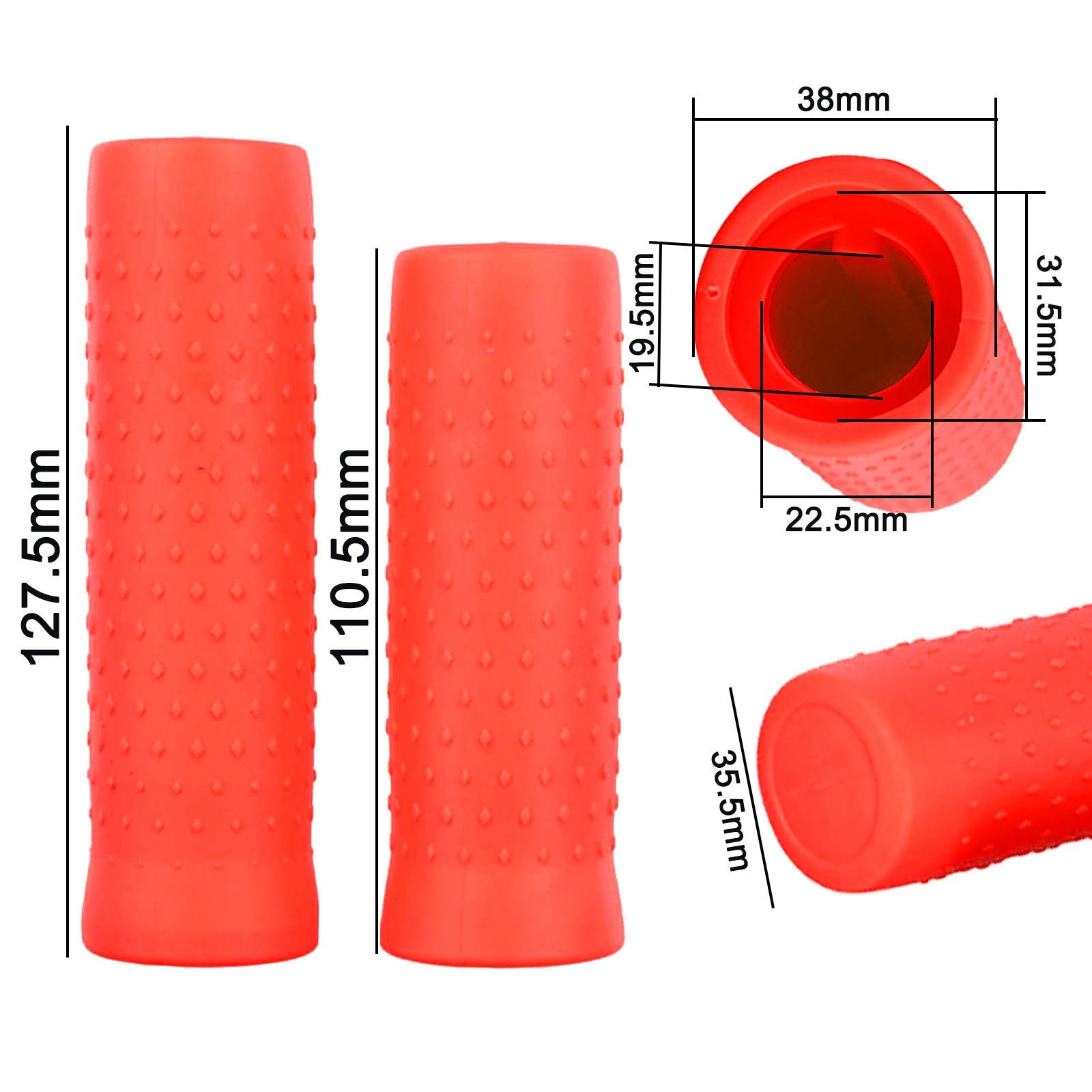 Mango y control mejorados con mango de manillar de silicona para Ninebot G30 MAX - Imagen 45 de 49