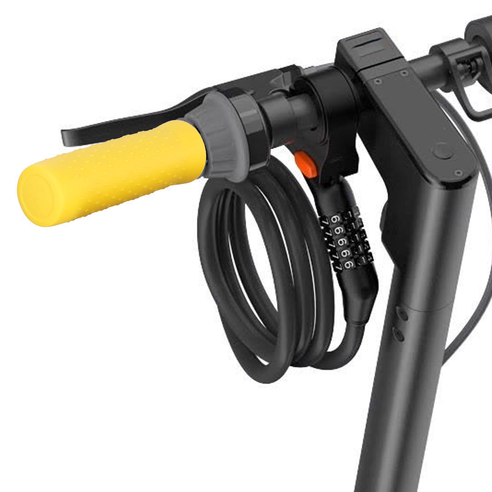 Mango y control mejorados con mango de manillar de silicona para Ninebot G30 MAX - Imagen 15 de 49