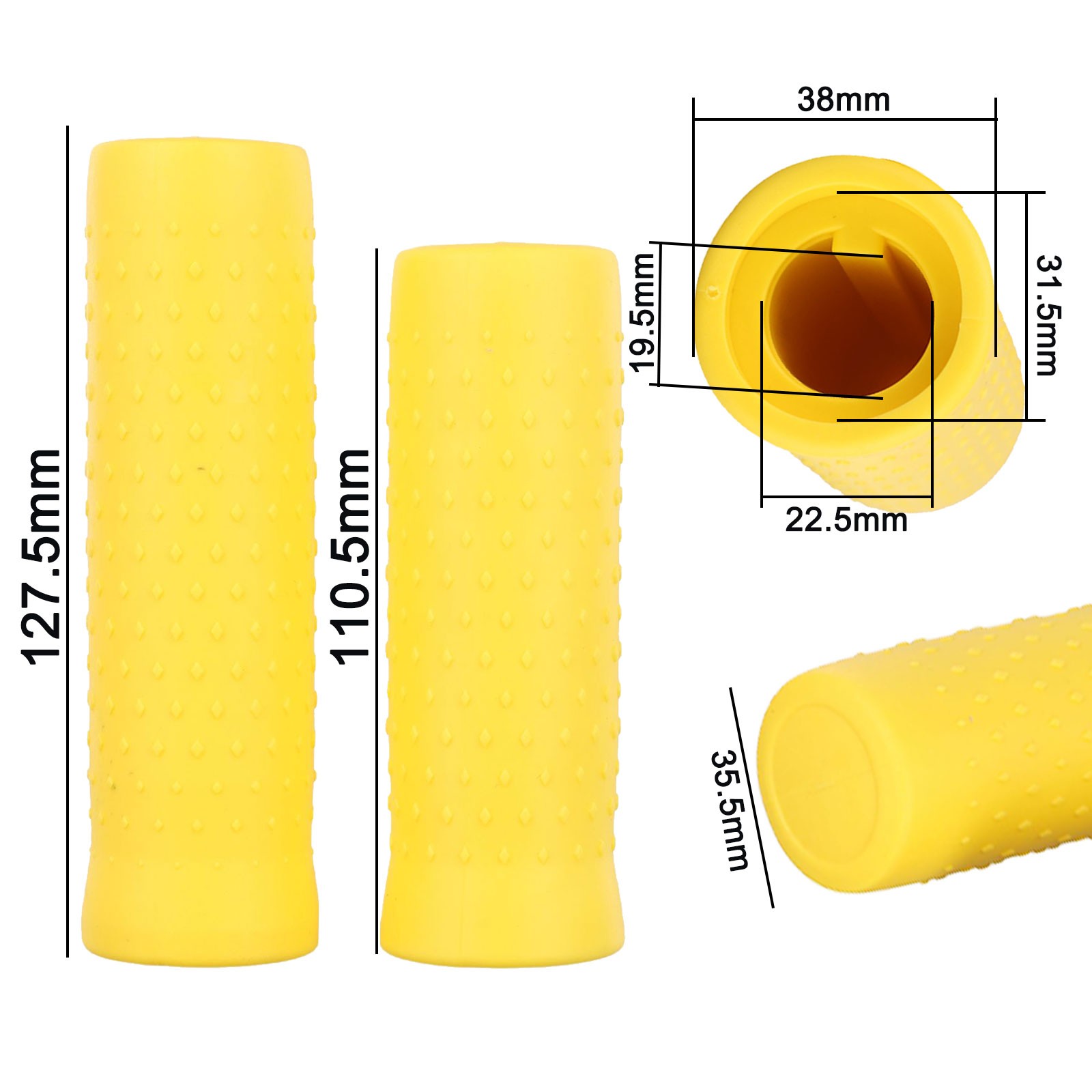 Mango y control mejorados con mango de manillar de silicona para Ninebot G30 MAX - Imagen 13 de 49