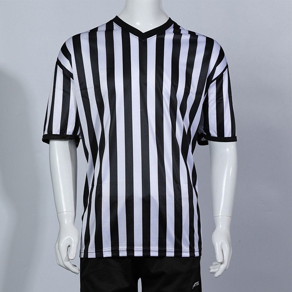 Soft Polyester Referee Shirt for Basketball Football with Comfortable Fit