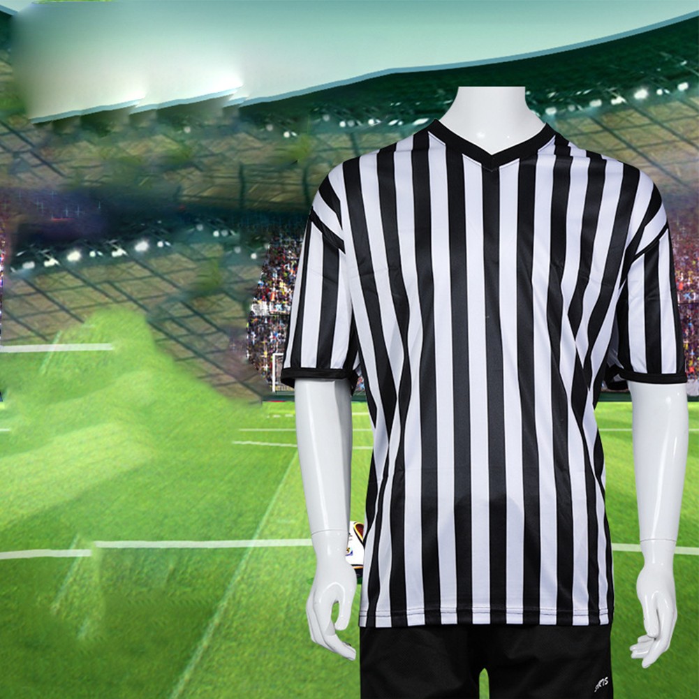 Soft Polyester Referee Shirt for Basketball Football with Comfortable Fit