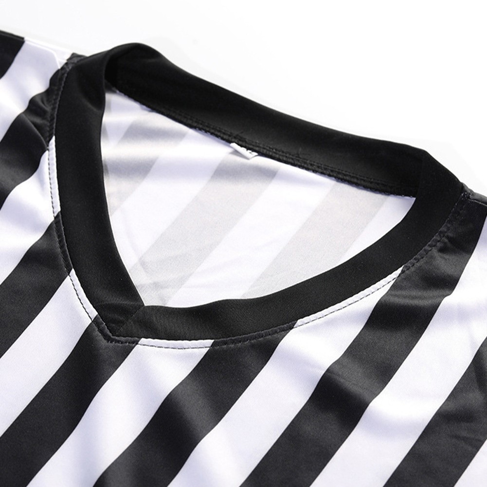 Soft Polyester Referee Shirt for Basketball Football with Comfortable Fit