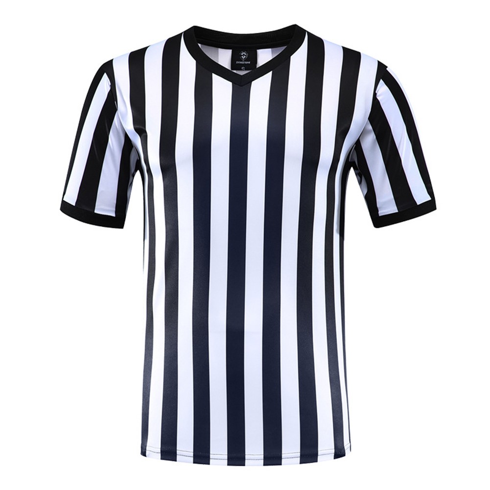 Soft Polyester Referee Shirt for Basketball Football with Comfortable Fit