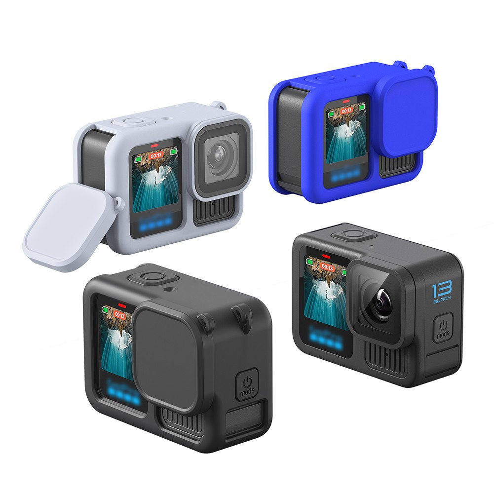 Étui de protection Essential pour GoPro Hero13 Noir avec sangle pratique - Photo 17 sur 21