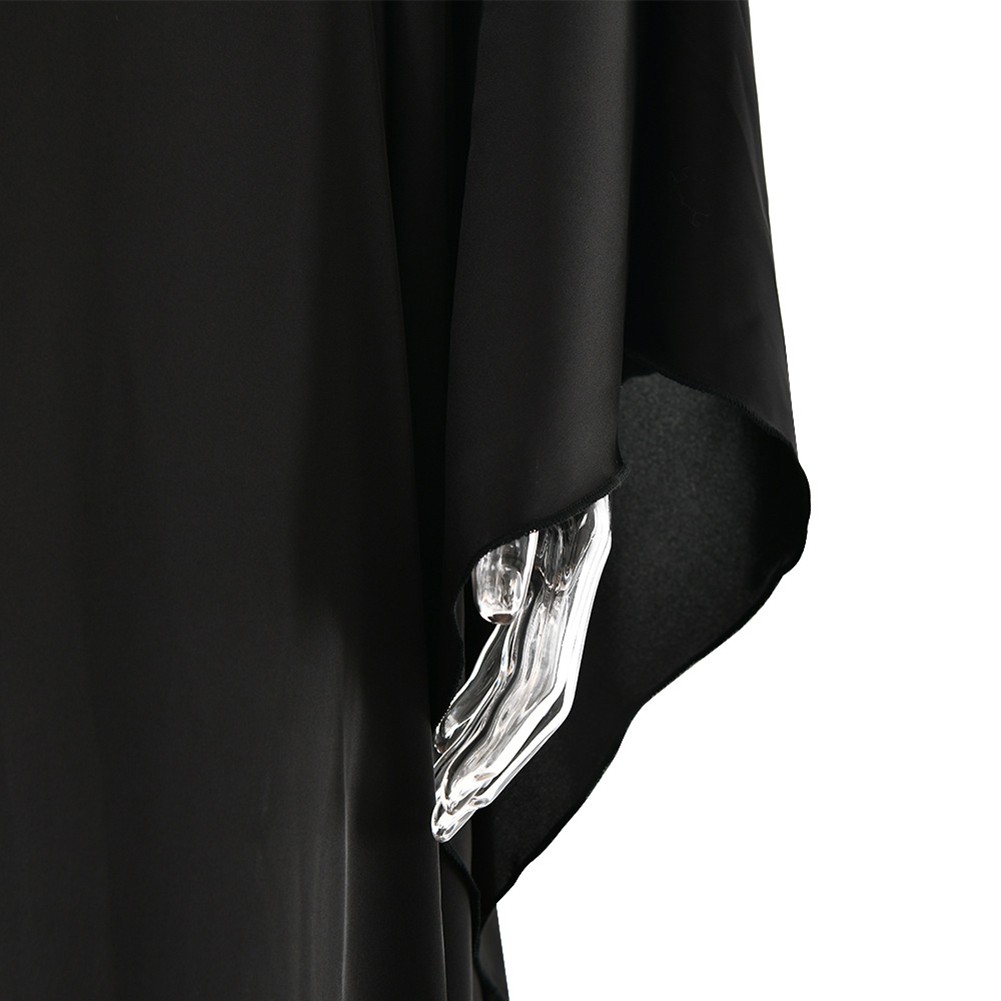 Dolman Maxikleid mit Ärmeln für Damen geeignet für Frühlings- und Herbstoutf - Picture 23 of 24