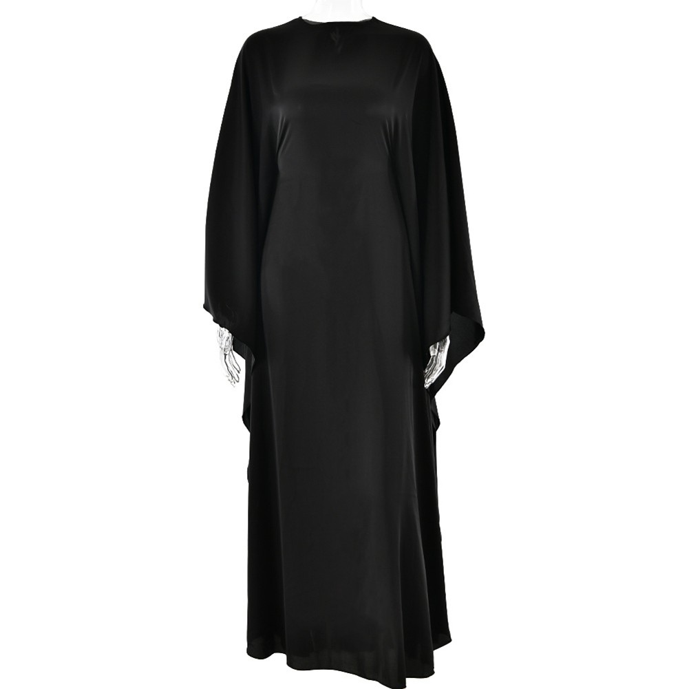 Dolman Maxikleid mit Ärmeln für Damen geeignet für Frühlings- und Herbstoutf - Picture 24 of 24