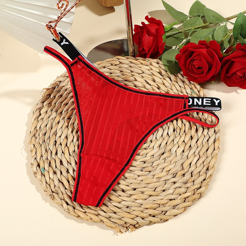 Womens Breathable Low Waist TBack Underwear in Multiple Colors Available