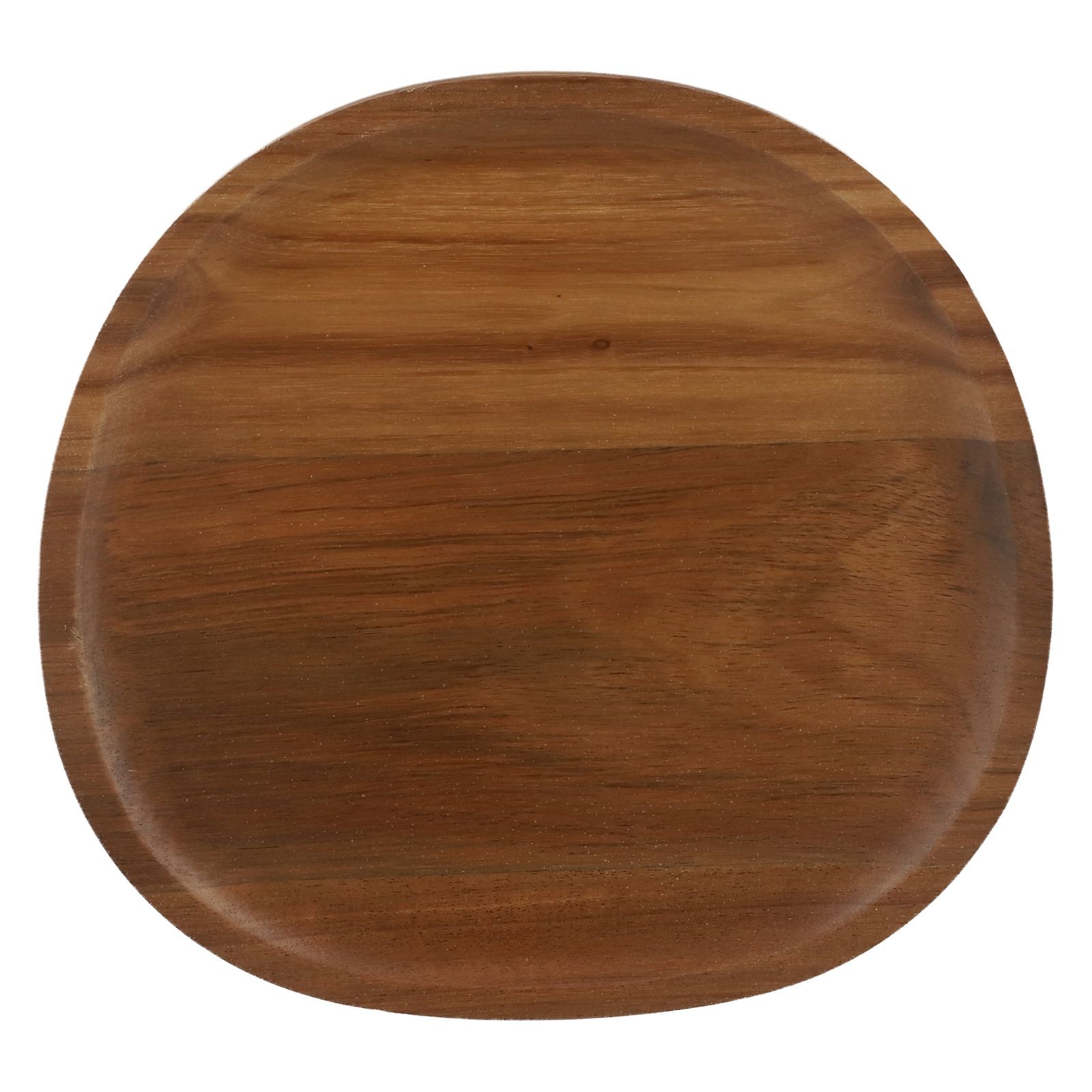 Irregular Oval Wooden Dinner Tray Natural Wood Color Captivating Appearance - Picture 29 of 51