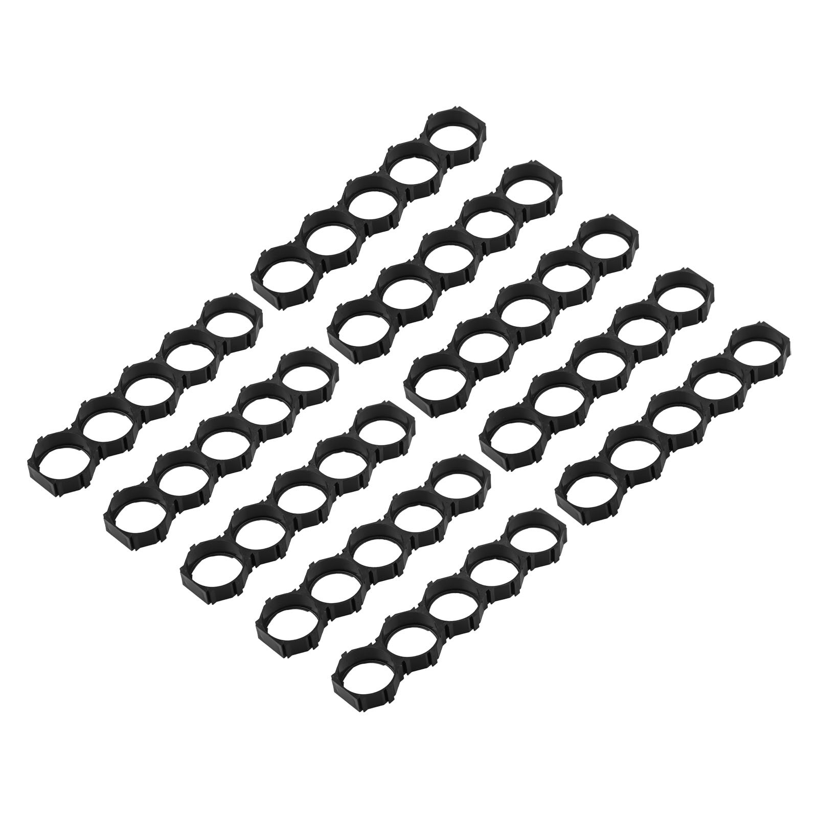 21700 Batteriehalter PC Material sichere Verbindung schwarz Kunststoffrahmen - Bild 21 von 35
