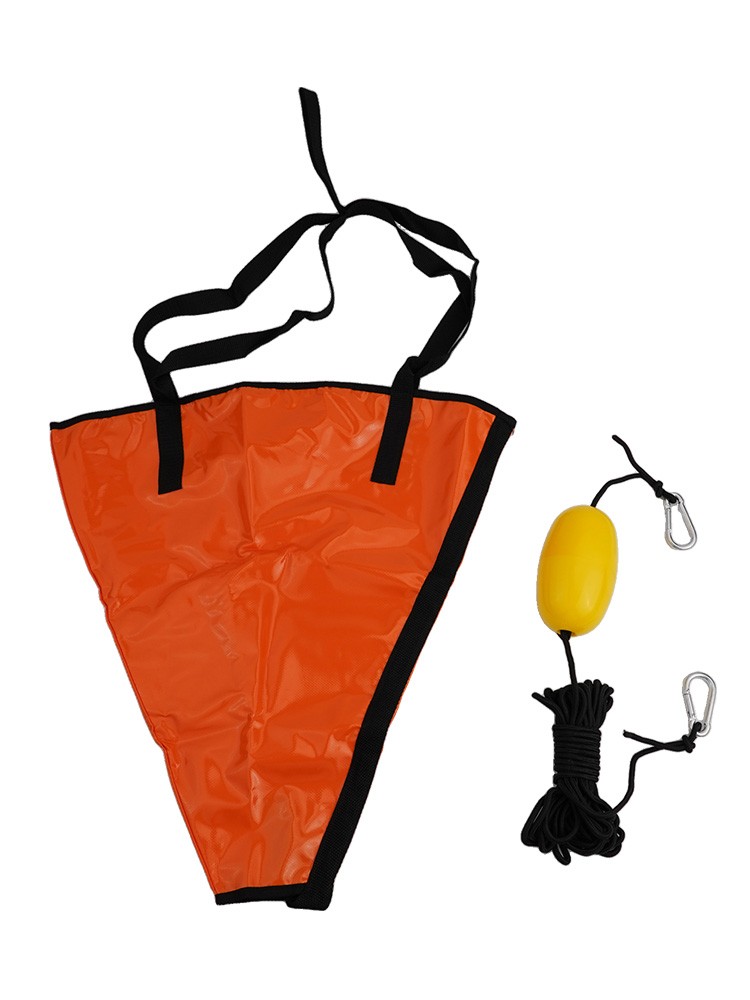 Anclaje de deriva de PVC compacto y ligero para kayaks y botes inflables - Imagen 49 de 51