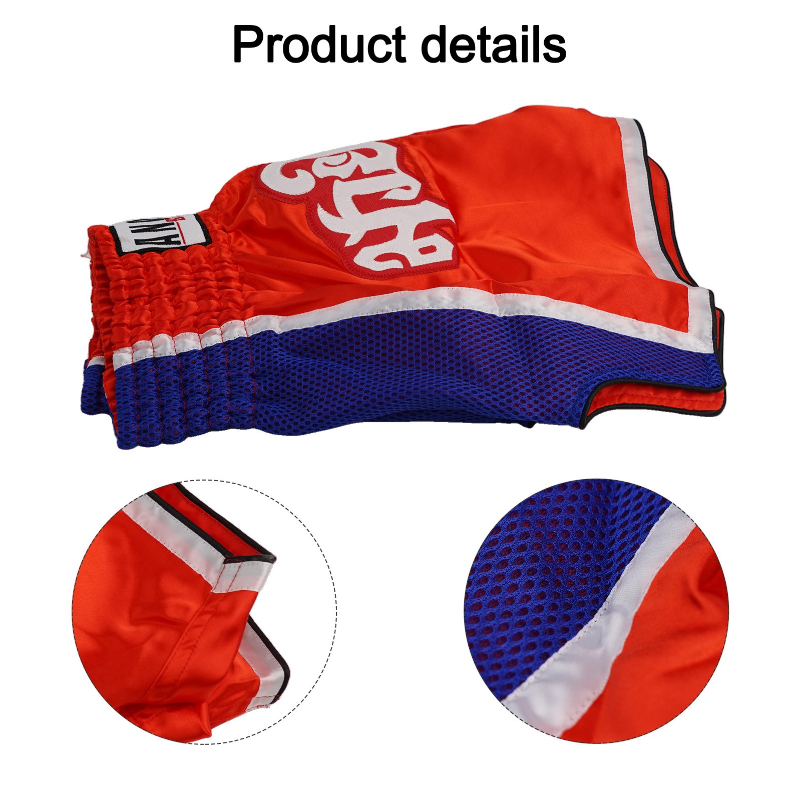 Pantalones cortos de entrenamiento MMA con ajuste seguro cintura elástica en varias tallas - Imagen 26 de 32