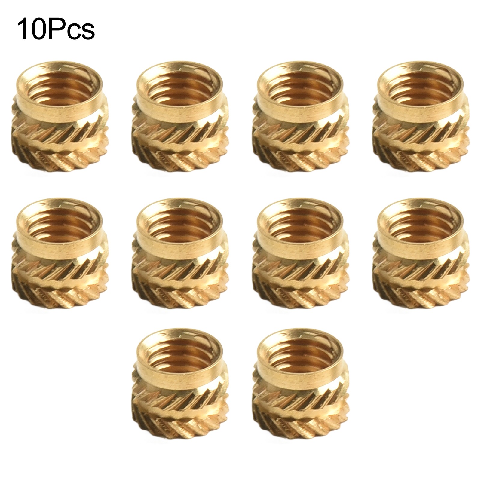 Juego de insertos de latón Heat Set de 10 piezas para un montaje eficiente de componentes - Imagen 63 de 65
