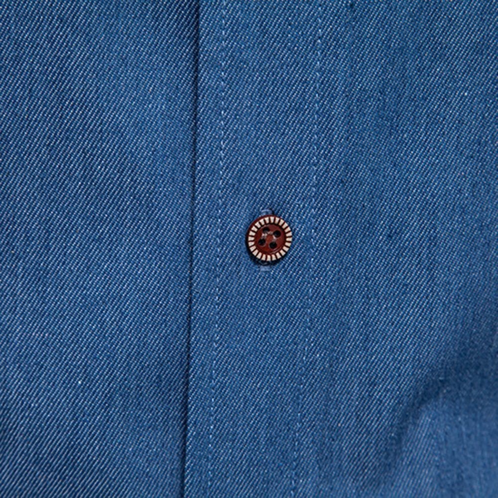 Freizeitliche und stylische Herren Slim Fit Langarmhemden mit Funktionstaschen - Bild 22 von 62