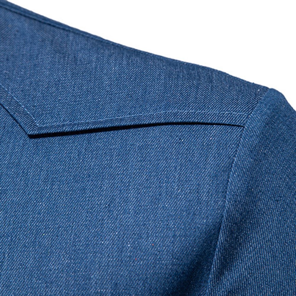Freizeitliche und stylische Herren Slim Fit Langarmhemden mit Funktionstaschen - Bild 17 von 62