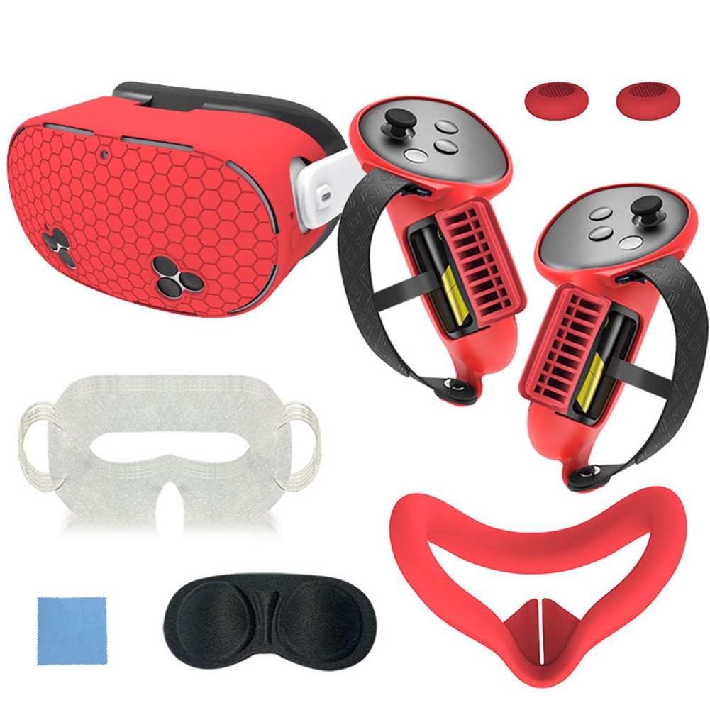 For Meta Quest3S VR Accessories Protective Set with Flexible Silicone Material - Picture 24 of 26