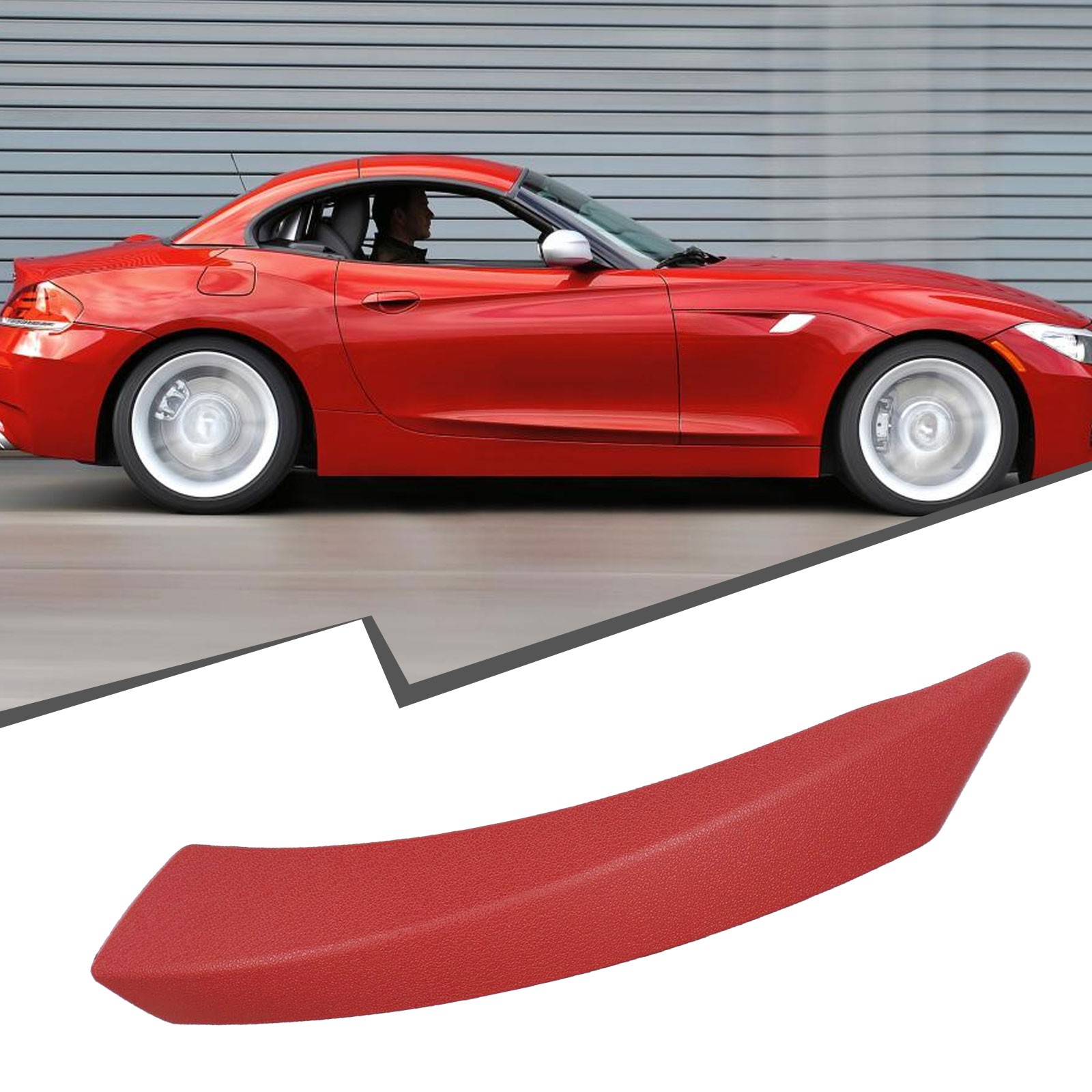 Stylische rote Türgriffabdeckung für BMW Z4 E89 Beifahrerseite Griff 514191867 - Picture 22 of 31