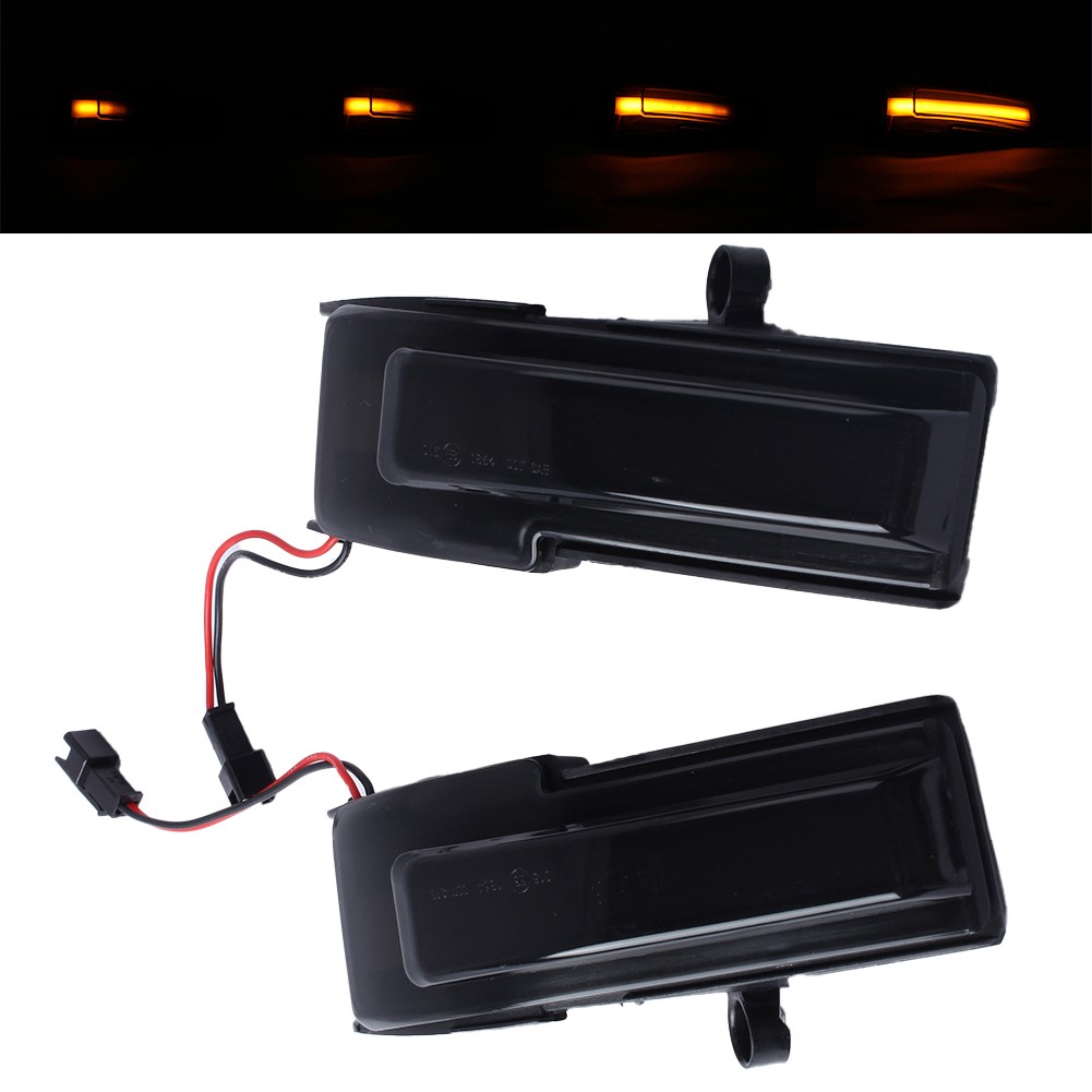 For Car Modification Smoked Sequential Lights LED Mirror Signal Anti-corrosion - Picture 3 of 8