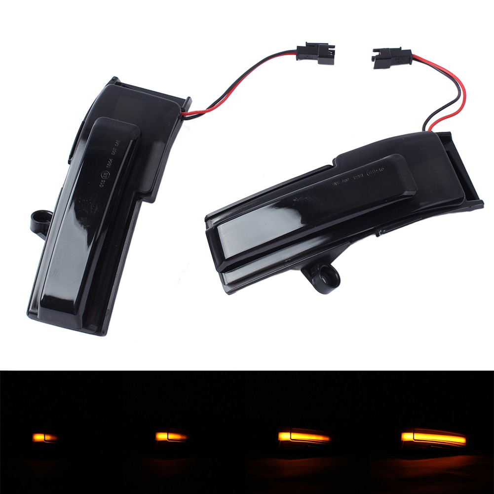 For Car Modification Smoked Sequential Lights LED Mirror Signal Anti-corrosion - Picture 2 of 8