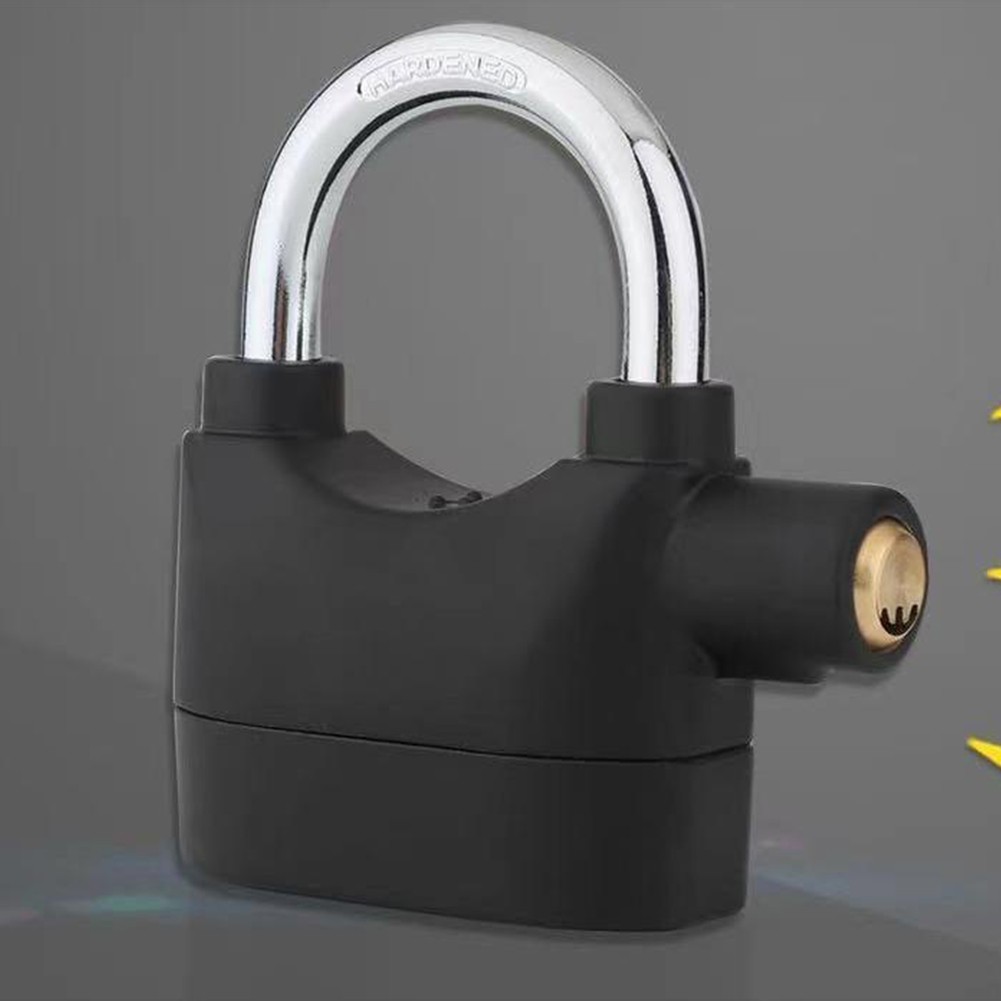 Outdoor Aluminum Alloy Lock featuring a loud siren and heavy duty build - Picture 15 of 36