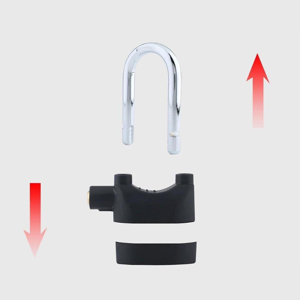 Outdoor Aluminum Alloy Lock featuring a loud siren and heavy duty build - Picture 17 of 36