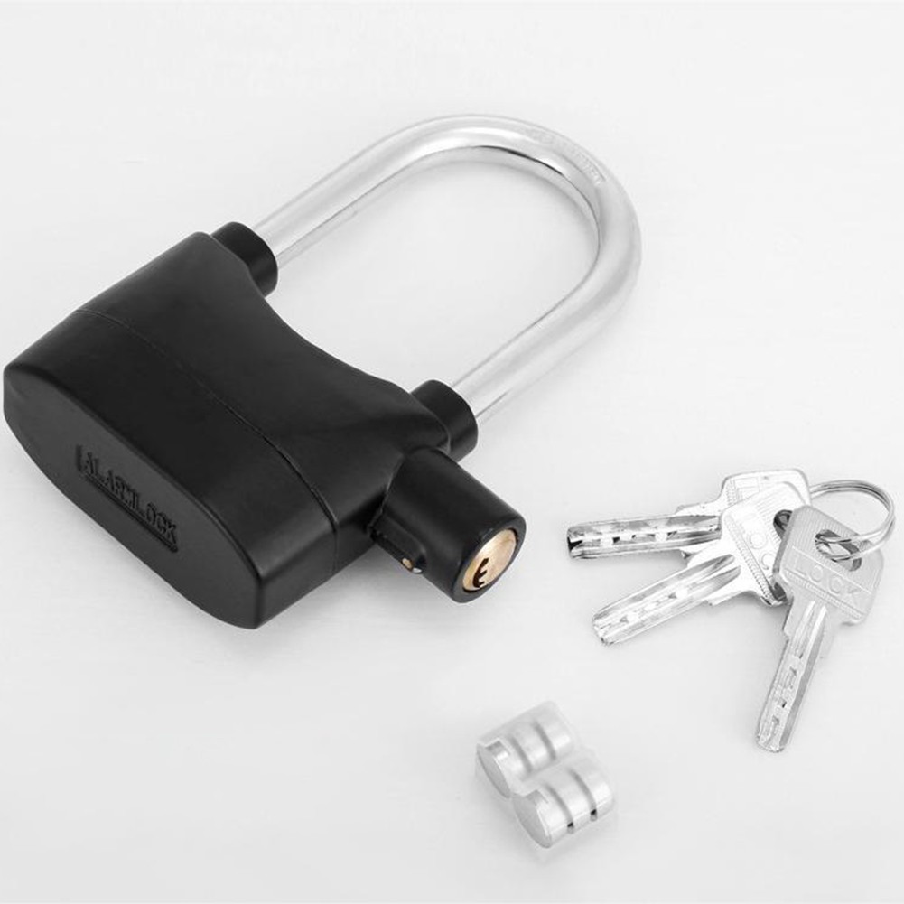 Outdoor Aluminum Alloy Lock featuring a loud siren and heavy duty build - Picture 19 of 36