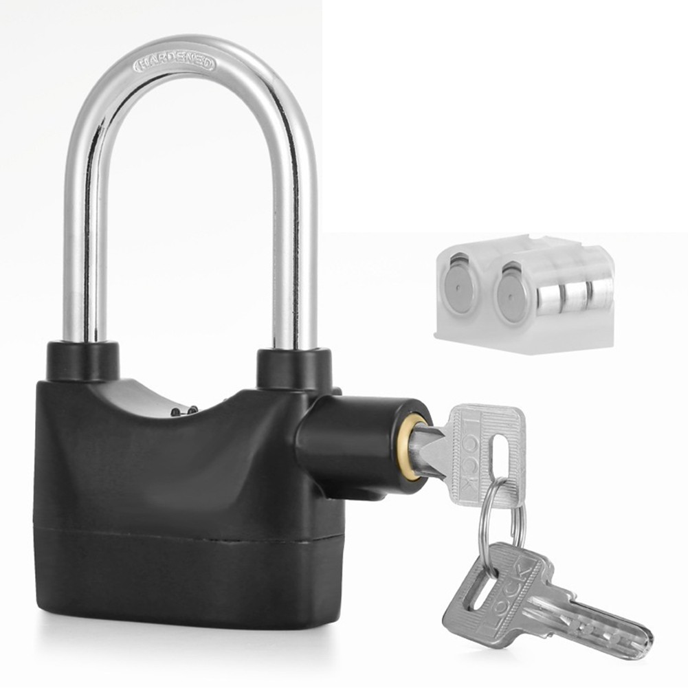 Outdoor Aluminum Alloy Lock featuring a loud siren and heavy duty build - Picture 24 of 36