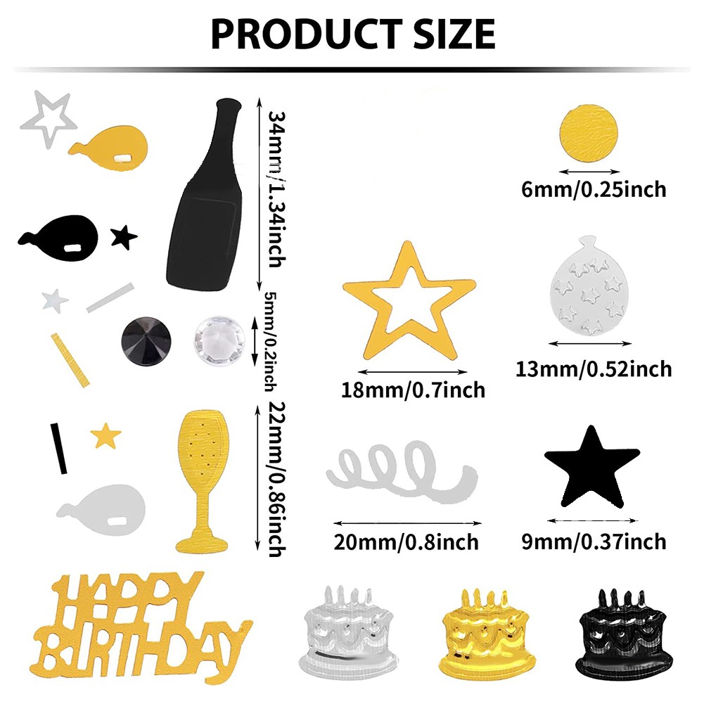 Transformez facilement votre espace avec des tendance confettis de f??te danniversaire