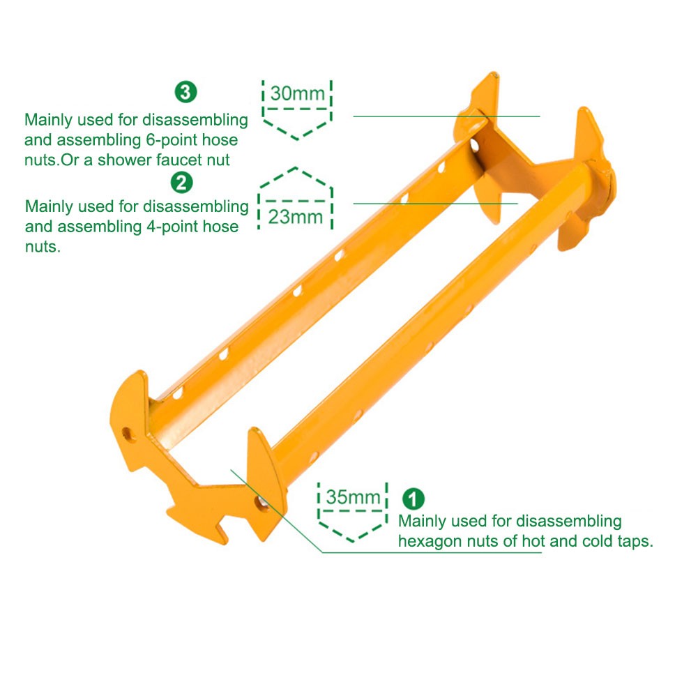 Functional Basin Wrenches Perfectly Suited for Plumbers and DIY Projects Alike - Picture 13 of 14