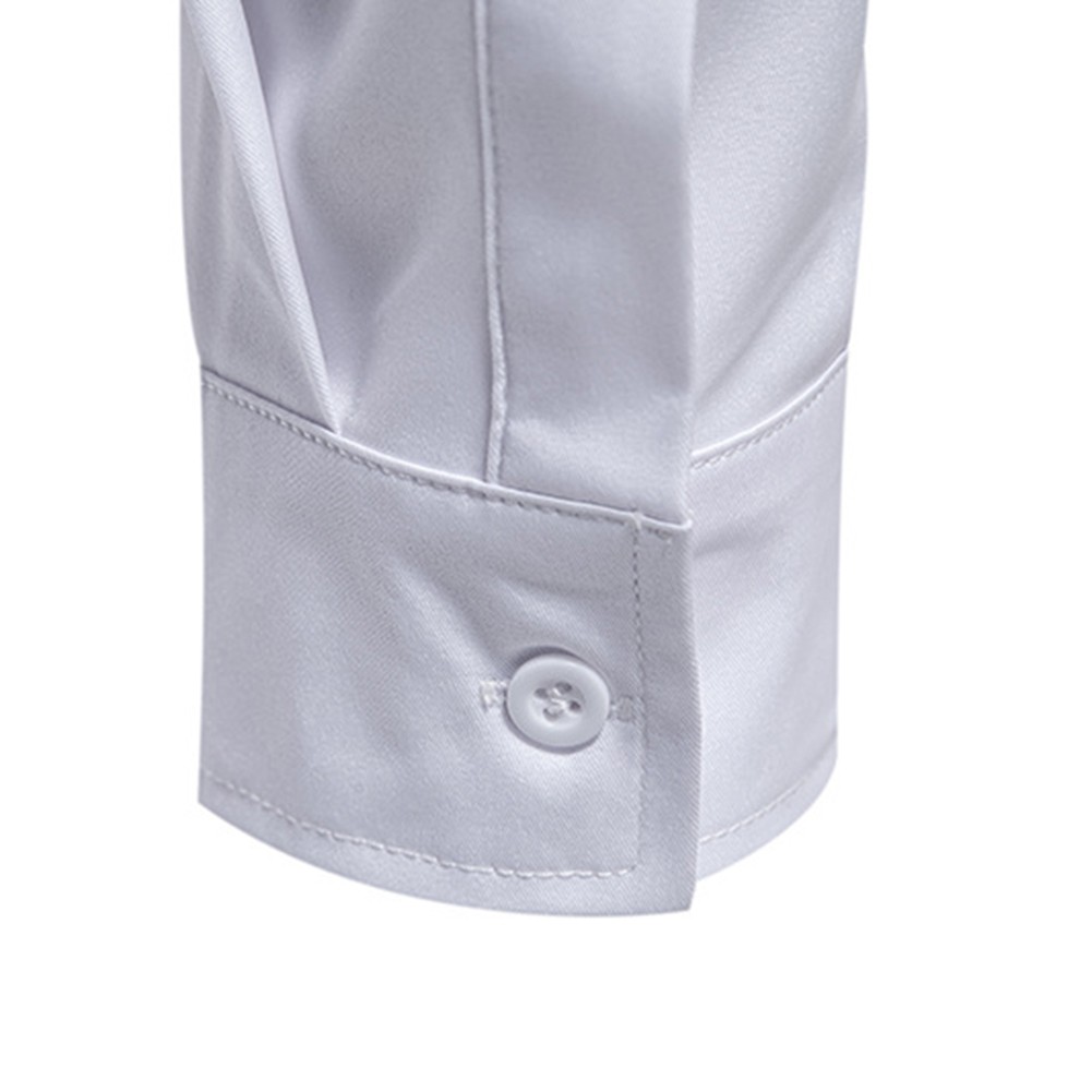Spring and Autumn Men's Irregular Long Sleeve Shirt for Casual Outings - Picture 31 of 41