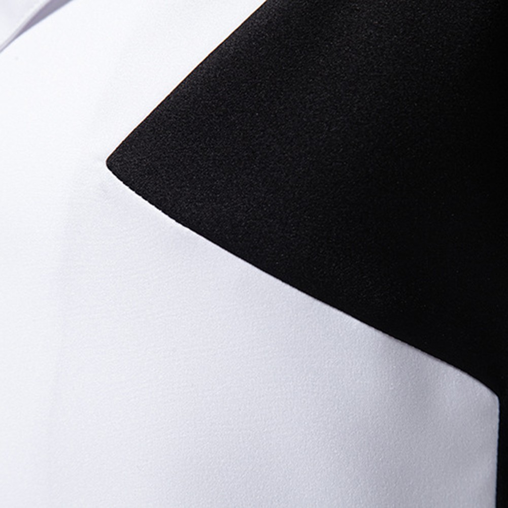 Spring and Autumn Men's Irregular Long Sleeve Shirt for Casual Outings - Picture 29 of 41