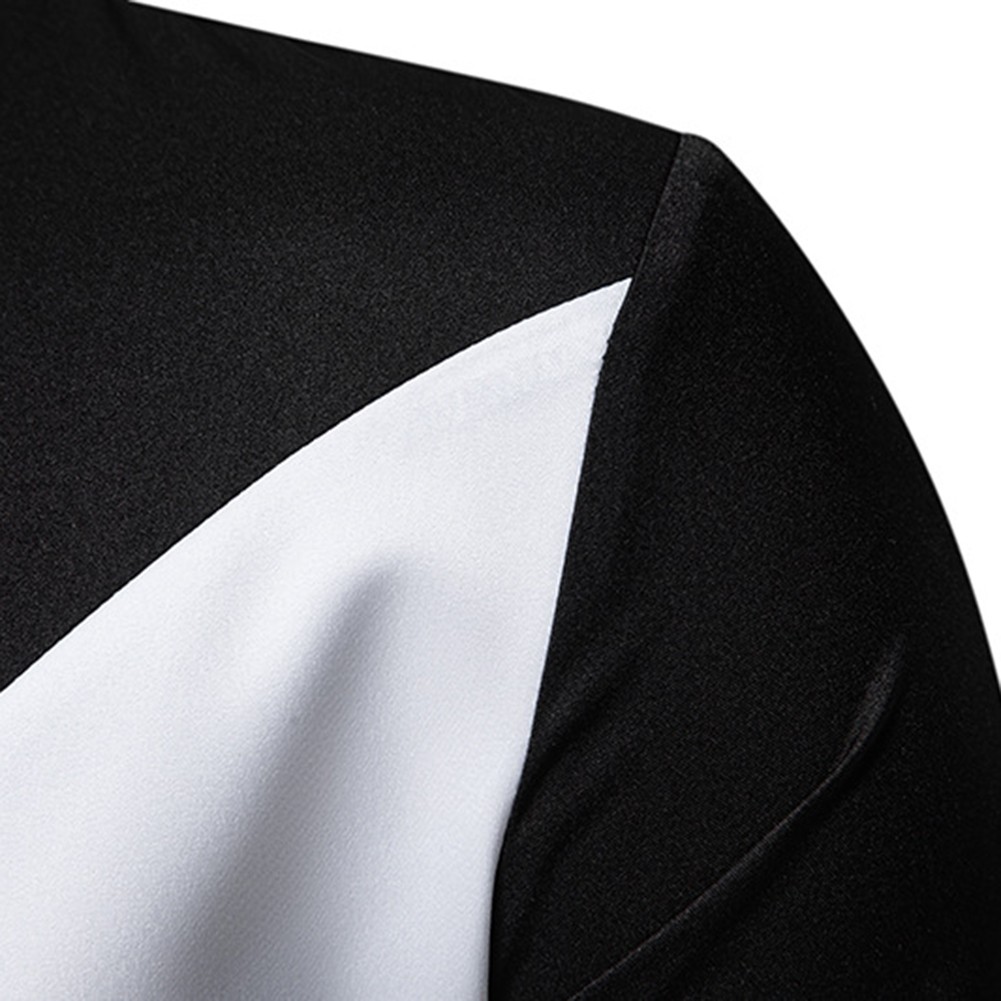 Spring and Autumn Men's Irregular Long Sleeve Shirt for Casual Outings - Picture 40 of 41