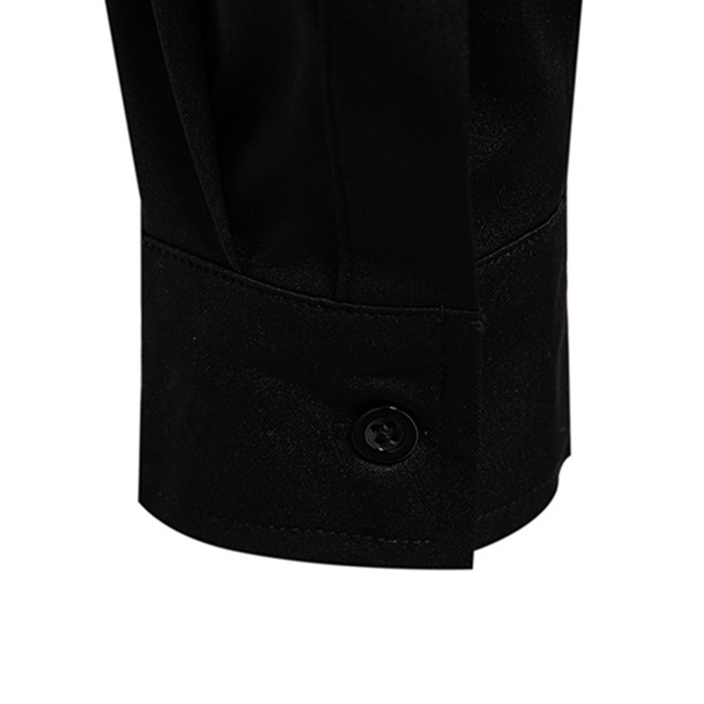 Spring and Autumn Men's Irregular Long Sleeve Shirt for Casual Outings - Picture 38 of 41