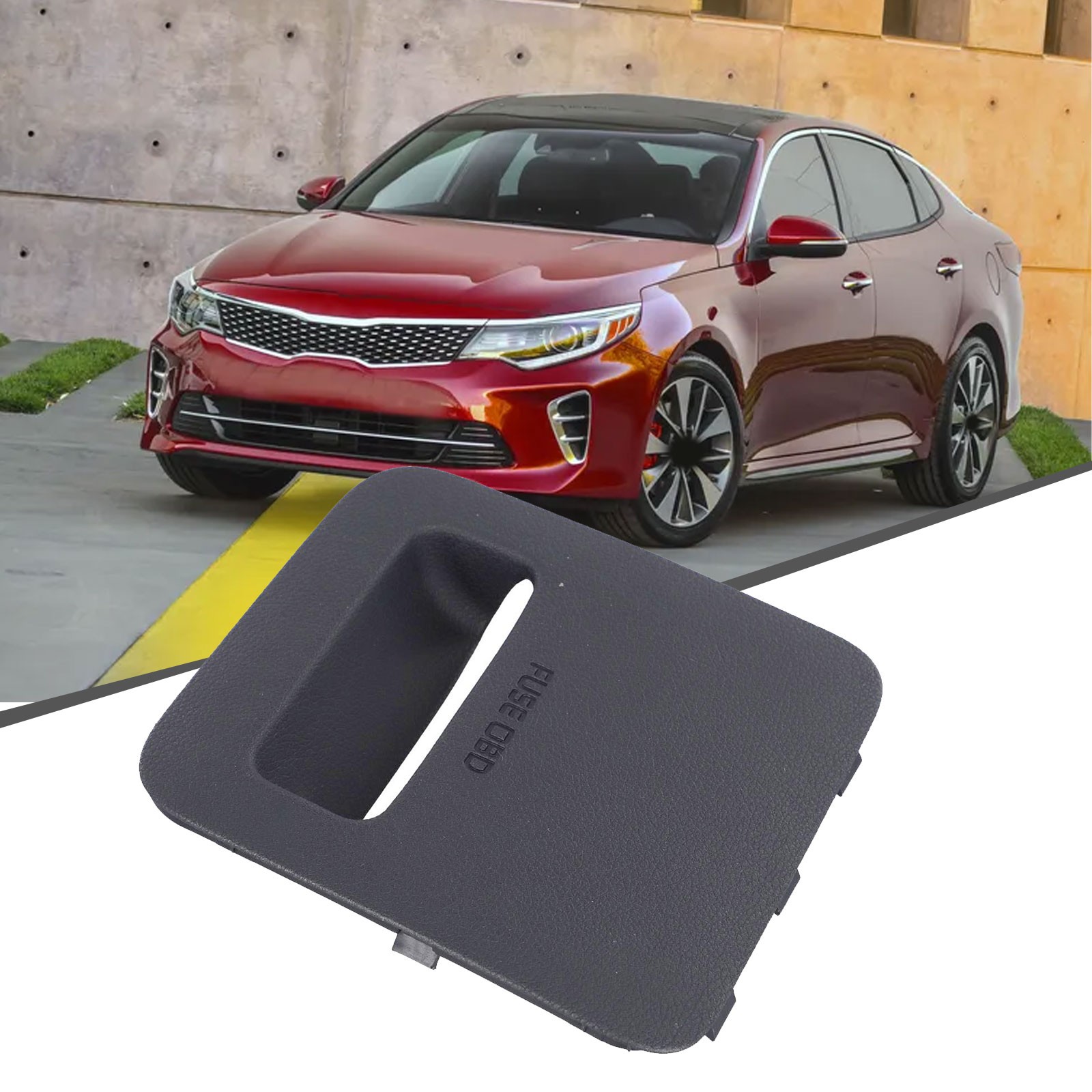 Interior Fuse Box Cover For 2016-2020 Kia Optima – OEM Replacement 84756-D5000, Unbranded, 1-Year Warranty