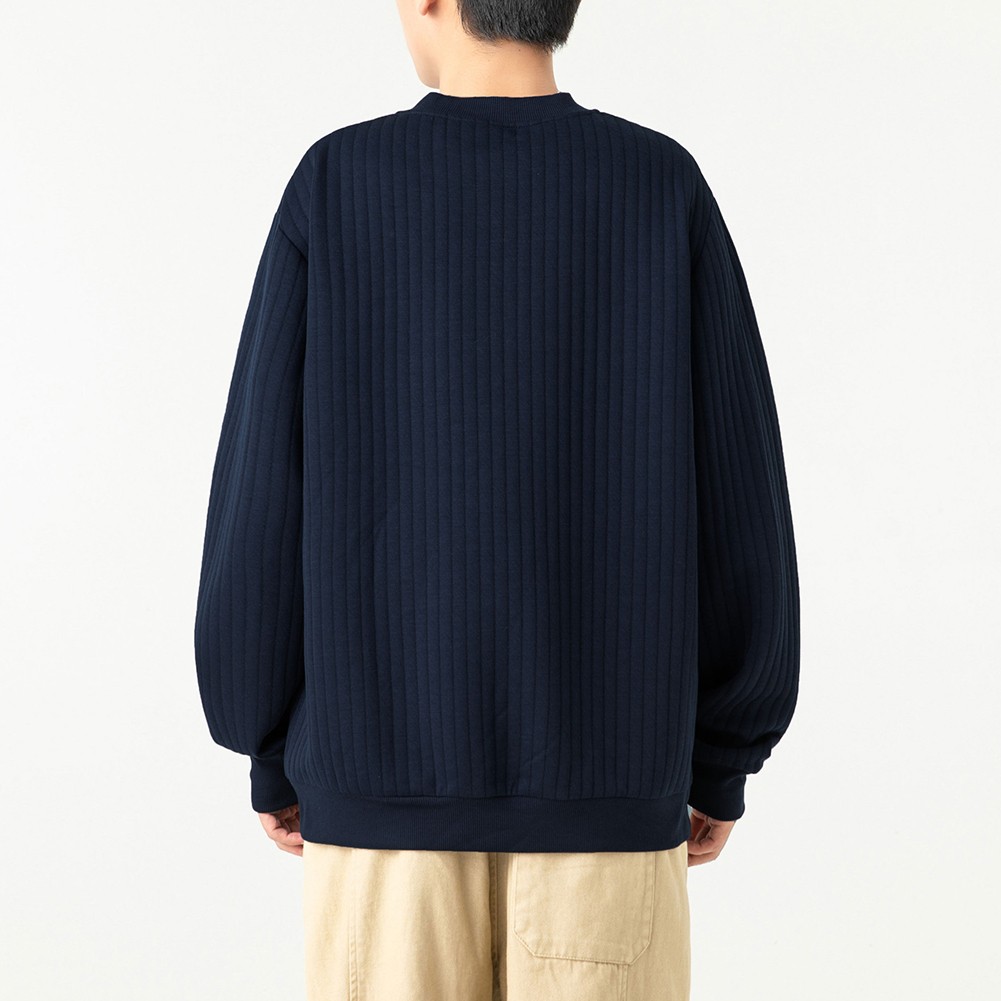 Men's Winter Pullover with Half Turtleneck and Button Neck Great for Layering - Bild 25 von 34